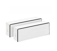 NbgrvB Lot de 2 filtres HEPA H13 de rechange pour ventilateur tour Midea | Compatible avec Midea MFP-120i, Pro Breeze OmniAir, installation facile sans outil, lot de 2
