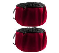 NbgrvB Lot de 2 grands sacs de rangement pour tuyau d'arrosage de 46 cm de diamètre, résistant à l'eau avec maille de ventilation pour tuyaux d'arrosage de 30 mètres, pour camping-car et équipement de
