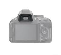 NbgrvB Lot de 2 œilletons de visée pour appareil photo Nikon D300 D3100 D3200 D5000 D5100 D5200 D5300 DSLR en caoutchouc souple Noir