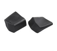 NbgrvB Lot de 2 patins antidérapants pour échelle - Pliables - Télescopiques à chevrons - Noir