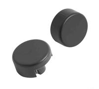 NbgrvB Lot de 2 poignées de guidon de trottinette électrique en plastique pour Ninebot F2 - Convient pour guidon gauche et droit - Accessoire noir pour conduite en extérieur