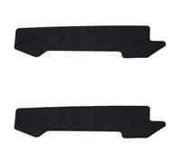 NbgrvB Lot de 2 protections de chaîne de vélo pour protection de cadre - En gel de silicone - 220 mm x 53 mm - Compatible avec VTT, vélo de route (noir)