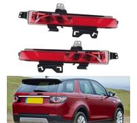 NbgrvB Lot de 2 réflecteurs de pare-chocs arrière rouges pour Rover pour Discovery Sport 2014-2020, compatible avec LR060910 LR060911