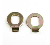 NbgrvB Lot de 2 rondelles anti-rotation pour moteur de moyeu de vélo électrique M14 en acier, composant d'essieu de couple compatible avec E-Bicycle M14