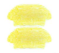 NbgrvB Lot de 2 serpillères lavables en microfibre pour aspirateur robot Karcher RCV 3 et RV3 - Tampons de rechange réutilisables pour sols durs, animaux domestiques et enfants