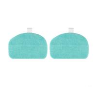 NbgrvB Lot de 2 tampons lavables en microfibre Power 2.0, 31,5 cm x 19,2 cm pour têtes de balai de rechange pour tous les sols durs