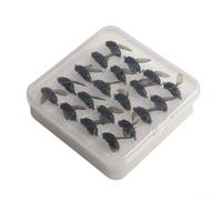 NbgrvB Lot de 20 appâts artificiels pour panfish 1,5 cm