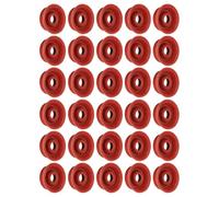 NbgrvB Lot de 30 joints d'étanchéité pour machine à café Krups en silicone de qualité alimentaire pour vanne de vidange de groupe de brassage 1,25 cm (10/30 pièces)