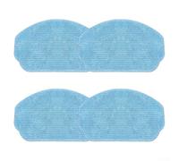NbgrvB Lot de 4/10 chiffons lavables en microfibre réutilisables pour aspirateur robot Nedis WIFIVCB01