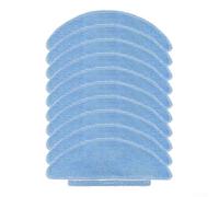 NbgrvB Lot de 4 ou 10 chiffons de nettoyage en microfibre pour aspirateur robot ZACO A10 Pro