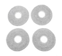 NbgrvB Lot de 4 serpillères de rechange pour Xiaomi S40 Pro OV71GL - Chiffon en microfibre lavable pour robot aspirateur robot nettoyage des sols durs (lot de 4)