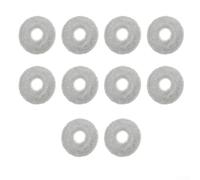 NbgrvB Lot de 4 serpillères de rechange pour Xiaomi S40 Pro OV71GL - Chiffon en microfibre lavable pour robot aspirateur robot nettoyage des sols durs (lot de 10)