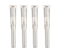 NbgrvB Lot de 4 têtes de pulvérisation transparentes pour mini fontaine, champignons, circulation de l'eau dans les bassins, aquariums et décoration d'intérieur (transparent)
