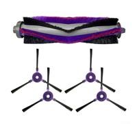 NbgrvB Lot de 5 brosses latérales et brosse à rouleau amovible pour robot aspirateur Samsung Powerbot-E VR05R5050WK, poils en silicone, accessoires d'appareils ménagers