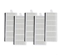 NbgrvB Lot de 5 filtres pour aspirateur robot DomoOVA DRV80 Animal Robotic - Pièce de rechange lavable pour DomoOVA DRV80 - Élimine 99,97 % des particules de 0,3 micron