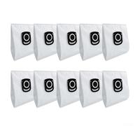 NbgrvB Lot de 5 ou 10 sacs d'aspirateur pour modèles ZR200520 et X-Trem Power en tissu non tissé, 28 x 21,8 cm, blanc