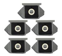 NbgrvB Lot de 5 sacs d'aspirateur lavables et réutilisables en non-tissé 11 à 10 cm pour LG V-3700/V-3710 Series FC8334/FC8349 ZW1100/ZW1450