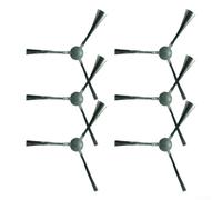 NbgrvB Lot de 6 brosses latérales de rechange pour aspirateur Lefant pour robot aspirateur M3, accessoires de nettoyage des coins, matériau en nylon, facile à installer, aucun outil nécessaire