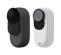 NbgrvB Lot de 6 cache-vent en éponge pour GO 3S et GO 3, noir avec réduction du bruit, pour écran en mousse souple pour caméra d'action audio