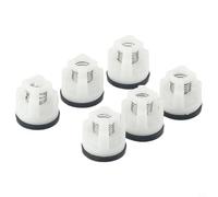 NbgrvB Lot de 6 clapets anti-retour haute pression pour laveuse pour kit de remplacement 280/380/pour machines de nettoyage d'extérieur à tête de pompe en aluminium 360 degrés