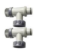 NbgrvB Lot de 6 valves à piston de piscine avec joints toriques et rondelles étape pour grande pompe de filtre de piscine Intex 10747