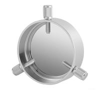 NbgrvB Métallique pour Éclipse Totale - Observation Sécurisée du pour soleil, Densité 5.0, Compatible Télescopes et Jumelles, Taille 80mm(Diameter: 100mm)