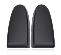 NbgrvB Paire de caches de charnière de portail arrière pour Jeep Liberty KJ 02-07 - Pièces de rechange en plastique noir compatibles avec OEM 55360366 55360367