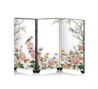 NbgrvB Paravent Pliant Style Chinois Acrylique 23x11cm pour décor Table d'appoint Intérieur(E)