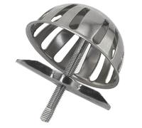 NbgrvB Passoire pour urinoir avec filtre anti-fuite, finition chromée, siphon pour toilettes, empêche les débris 7 x 6 cm