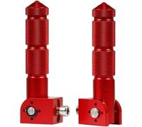 NbgrvB Pédale pliable compacte de 100 mm de long usinée CNC (rouge)