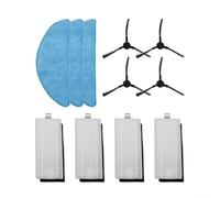 NbgrvB Pièces de rechange pour aspirateur robot Tesvor S7 Pro : 2 brosses latérales, 2 filtres, 2 serpillères (paquet A)