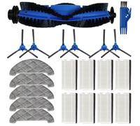 NbgrvB Pièces de rechange pour aspirateur robot Venga VG RVC 3000 - Brosse latérale, filtre, serpillère, brosse rouleau et kit de nettoyage