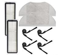 NbgrvB Pièces de rechange robustes pour aspirateur robot Xiaomi S40 OV81 avec brosses latérales renforcées, filtres efficaces et tampons absorbants pour une utilisation prolongée (A)