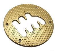 NbgrvB Plaque d'engrenage en métal durable pour mise à niveau Thrustmaster TH8A (or 6-R)