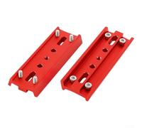 NbgrvB Plaque Queue d'Aronde Vixen 120mm Alliage pour aluminium pour Télescope Trépied pour monture Équatoriale Fixation Stable(Red)