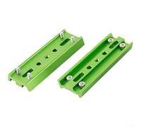 NbgrvB Plaque Queue d'Aronde Vixen 120mm Alliage pour aluminium pour Télescope Trépied pour monture Équatoriale Fixation Stable(Green)