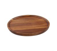 NbgrvB Plateau de service rectangulaire en bois naturel de style japonais pour thé, café, collations et desserts, organiseur de cuisine élégant pour la maison et le café (TP03 (taille L)
