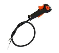 NbgrvB Poignée d'accélérateur de rechange avec interrupteur intégré pour débroussailleuse FS120 FS200 FS250, facile à installer, prise en main confortable