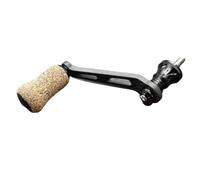 NbgrvB Poignée en fibre de carbone 70 mm pour moulinet Shimano Stradic Stella Sahara Vanquish Twin Power - Pièce de réparation - Doré et noir