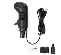 NbgrvB Pommeau de levier de vitesse USB avec jusqu'à 18 vitesses et commutation haute/basse pour Logitech G25 G27 G29 Racing Shifter, noir
