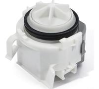 NbgrvB Pompe de vidange de rechange pour lave-vaisselle 00631200 compatible avec machine à laver sèche linge pièce en plastique blanc accessoire moteur de drainage
