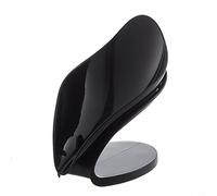 NbgrvB Porte-savon Feuille Design avec Drainage Anti-dérapant(Black)