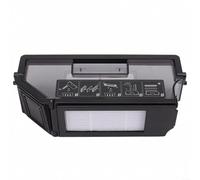 NbgrvB Poubelle à poussière pour X1 et X1 Turbo, pour grande capacité pour boîte à ordures de rechange avec filtration efficace, plastique noir pour partie sous vide (boîtes à poussière)