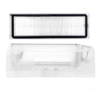 NbgrvB pour bac à pour poussière pour Dreame S10 Pro pour x10 avec HEPA - pour accessoire Robot Aspirateur Lavable Réservoir Transparent(Dust Box + Filter*1)