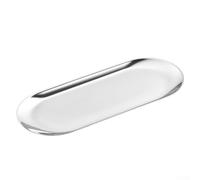 NbgrvB pour plateau Ovale pour Service Self et Snacks - Design Antidérapant pour Cuisine et Fast Food - 30x12cm(30cm)