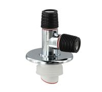 NbgrvB Raccord de vidange de sol pour machine à laver avec clapet anti-retour pour éviter le refoulement, PVC + ABS, joint automatique unidirectionnel 32 mm-46 mm