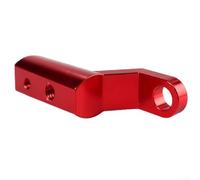 NbgrvB Rallonge Rétroviseur pour moto Alliage Aluminium 10mm Rallonge(Red)