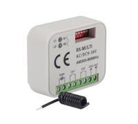 NbgrvB Récepteur télécommande 300-868MHz avec interrupteur DIP, code fixe roulant garage pour porte portail Nice pour Marantec FAAC