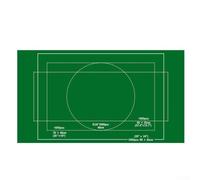NbgrvB Rouleau Rangement Puzzle Feutre Vert 116x66cm(1500pcs) | Dimensions 116x66cm, couleur verte, matériau feutre doux, protège tables, usage quotidien