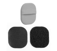 NbgrvB Self-for Airtag Cover Case Anti-Lost Solution, Nylon Protective Holder en Gris et Noir, 4.5x4x0.1cm Gris